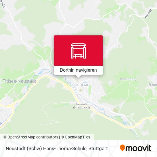 Neustadt (Schw) Hans-Thoma-Schule Karte