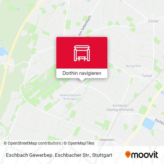 Eschbach Gewerbep. Eschbacher Str. Karte