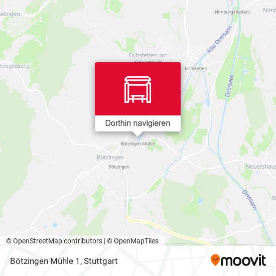 Bötzingen Mühle 1 Karte