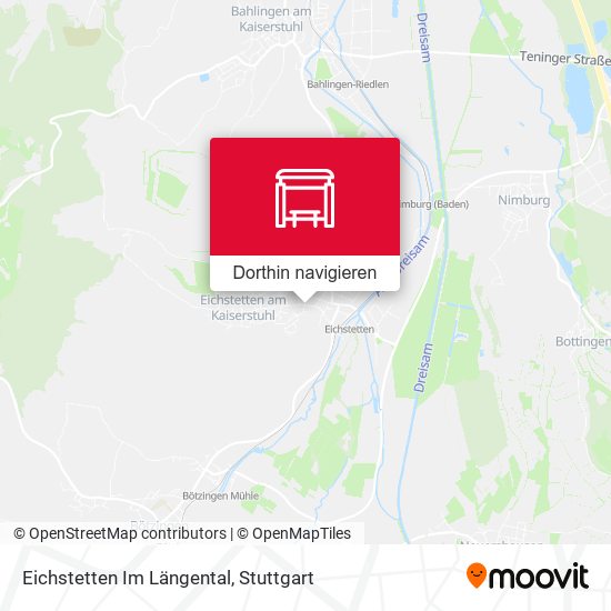 Eichstetten Im Längental Karte