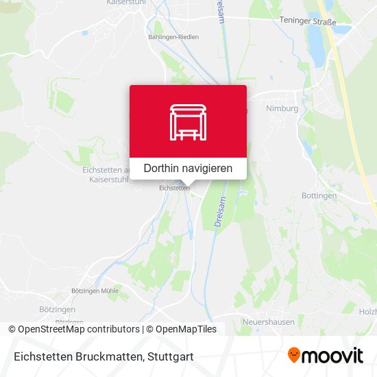 Eichstetten Bruckmatten Karte