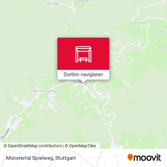 Münstertal Spielweg Karte