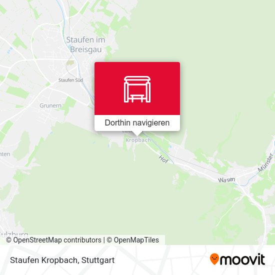 Staufen Kropbach Karte