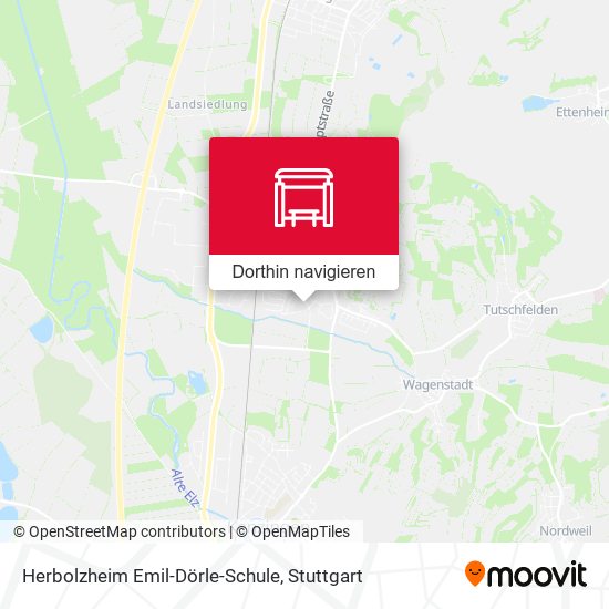 Herbolzheim Emil-Dörle-Schule Karte