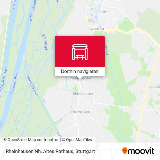 Rheinhausen Nh. Altes Rathaus Karte