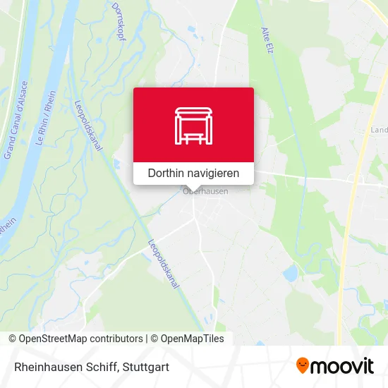 Rheinhausen Schiff Karte