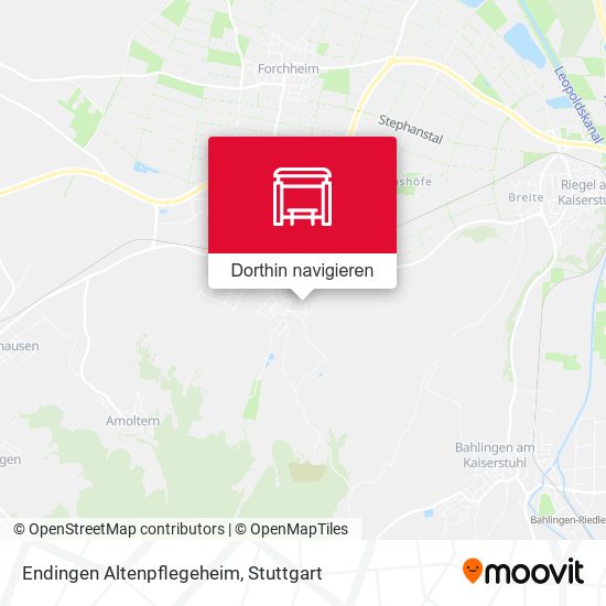 Endingen Altenpflegeheim Karte