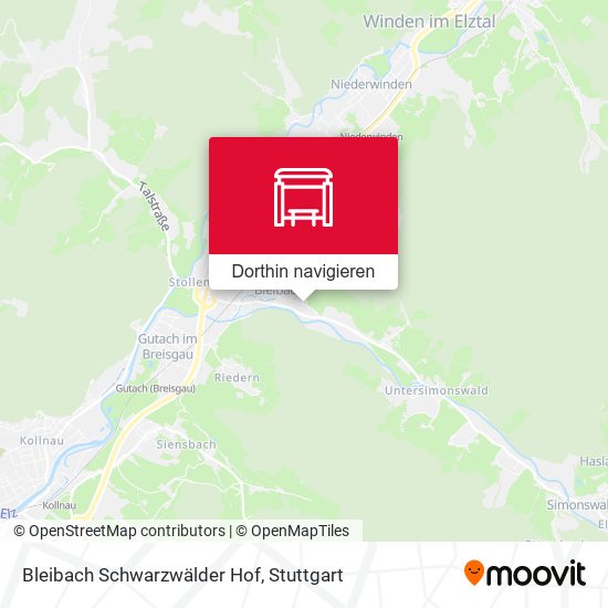 Bleibach Schwarzwälder Hof Karte