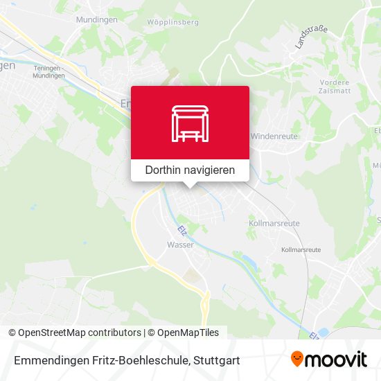 Emmendingen Fritz-Boehleschule Karte