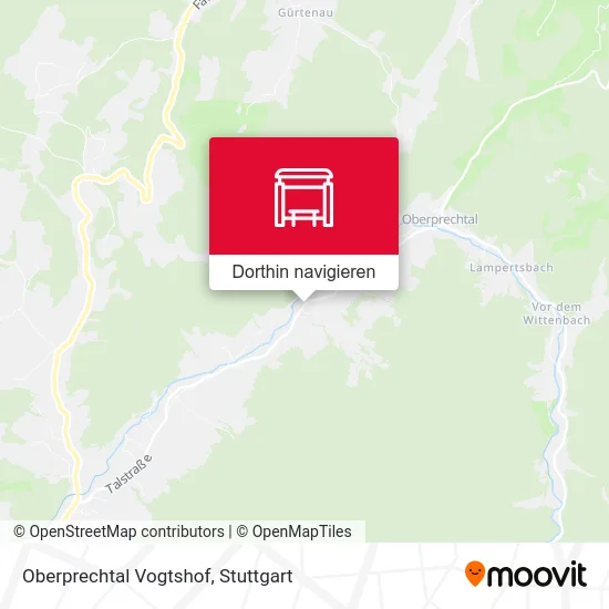 Oberprechtal Vogtshof Karte
