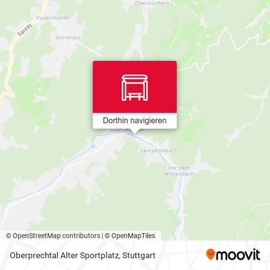 Oberprechtal Alter Sportplatz Karte