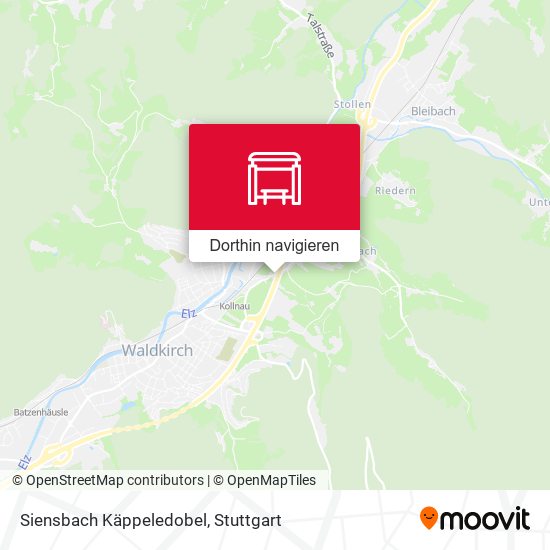 Siensbach Käppeledobel Karte