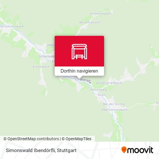 Simonswald Ibendörfli Karte