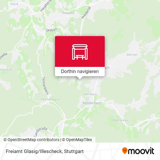 Freiamt Glasig/Illescheck Karte