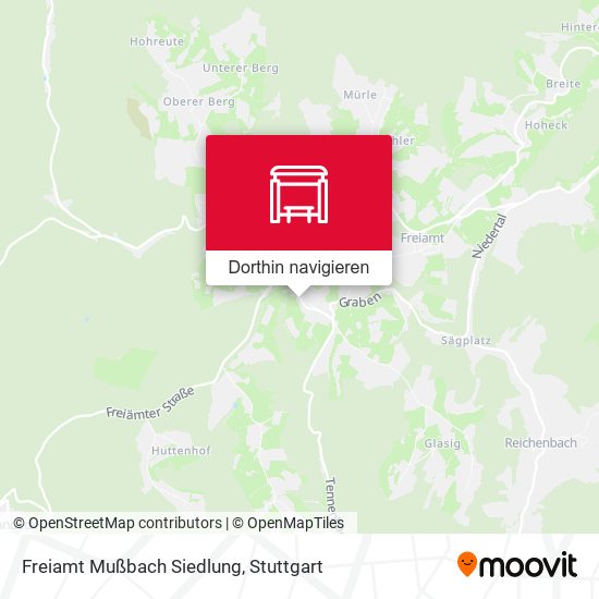 Freiamt Mußbach Siedlung Karte