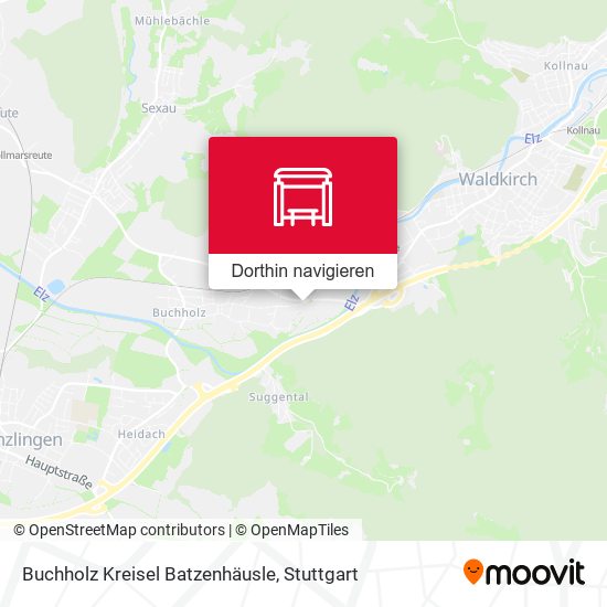 Buchholz Kreisel Batzenhäusle Karte
