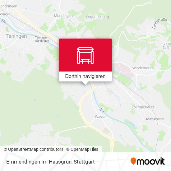 Emmendingen Im Hausgrün Karte