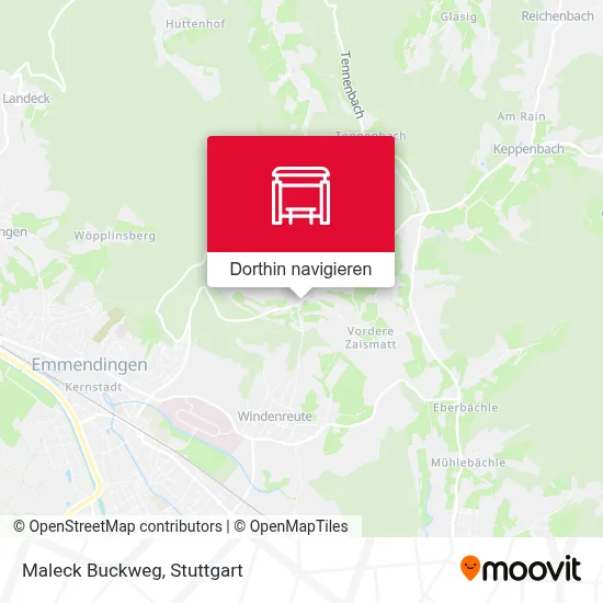 Maleck Buckweg Karte