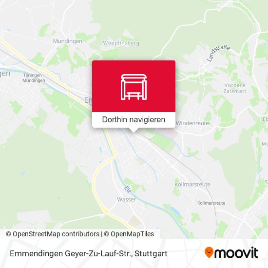 Emmendingen Geyer-Zu-Lauf-Str. Karte