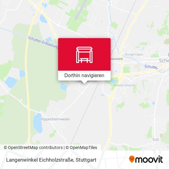 Langenwinkel Eichholzstraße Karte