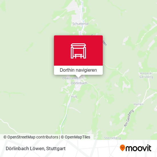 Dörlinbach Löwen Karte