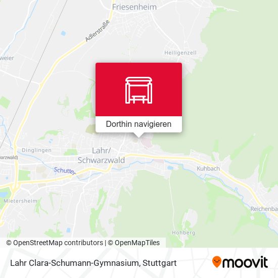 Lahr Clara-Schumann-Gymnasium Karte