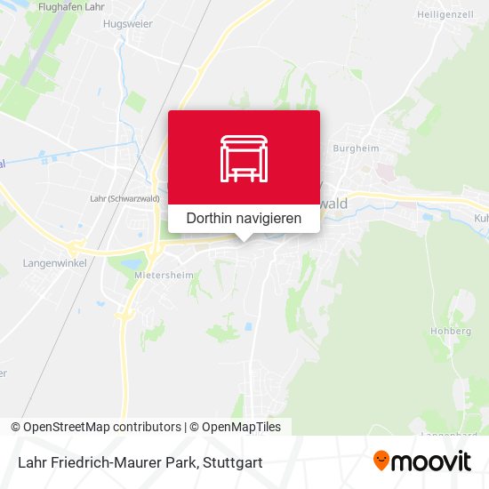 Lahr Friedrich-Maurer Park Karte