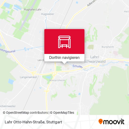 Lahr Otto-Hahn-Straße Karte