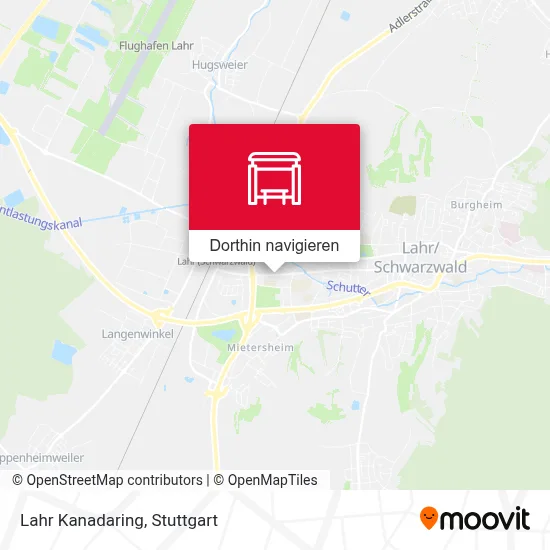 Lahr Kanadaring Karte