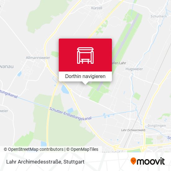 Lahr Archimedesstraße Karte