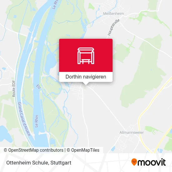 Ottenheim Schule Karte