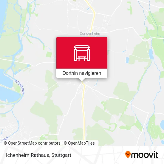 Ichenheim Rathaus Karte