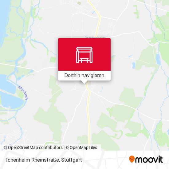 Ichenheim Rheinstraße Karte
