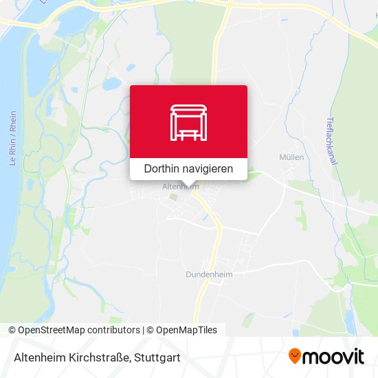 Altenheim Kirchstraße Karte