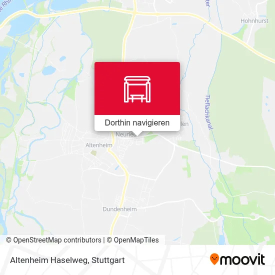 Altenheim Haselweg Karte