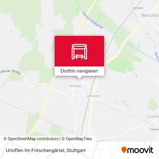 Urloffen Im Fritschengärtel Karte