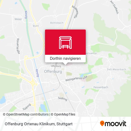 Offenburg Ortenau Klinikum Karte