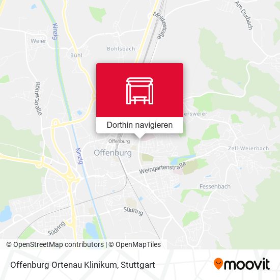 Offenburg Ortenau Klinikum Karte