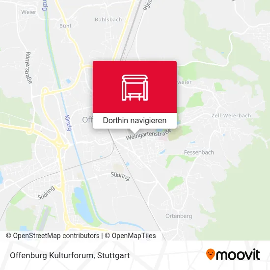 Offenburg Kulturforum Karte