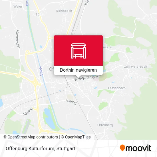 Offenburg Kulturforum Karte