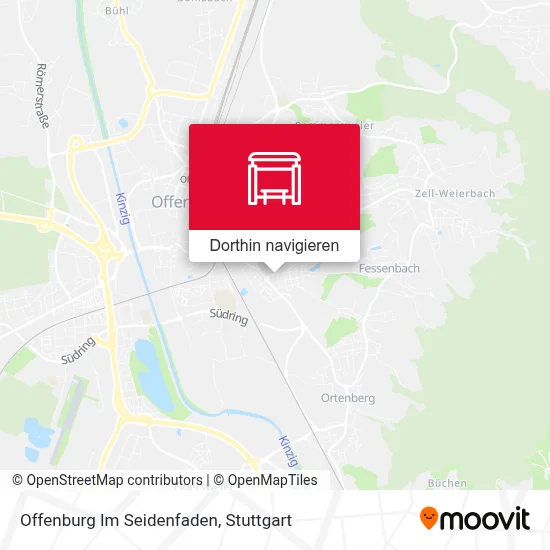 Offenburg Im Seidenfaden Karte
