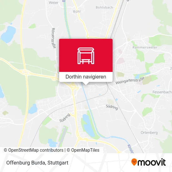 Offenburg Burda Karte