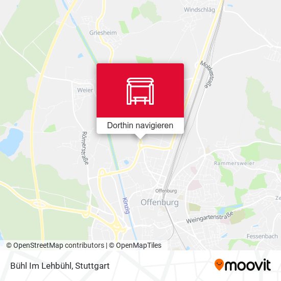 Bühl Im Lehbühl Karte