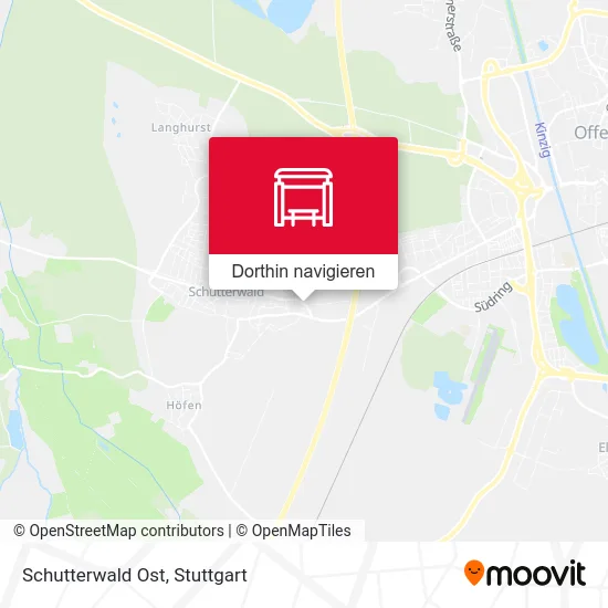 Schutterwald Ost Karte