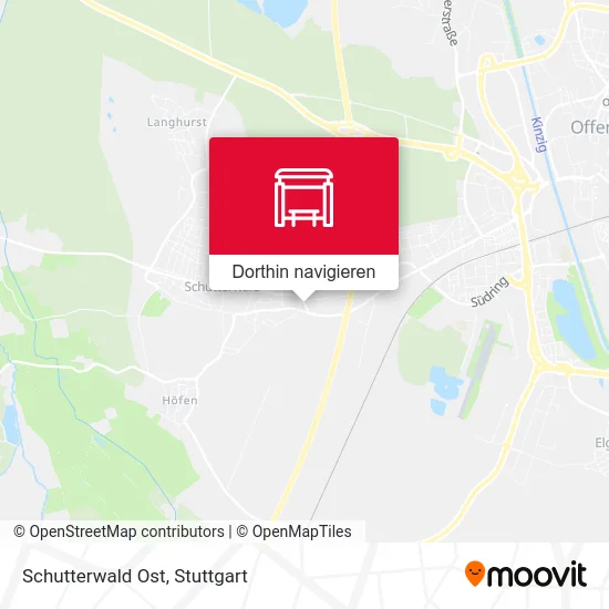 Schutterwald Ost Karte