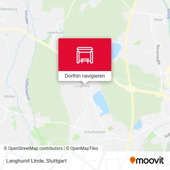 Langhurst Linde Karte