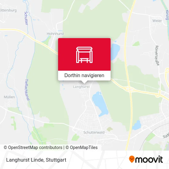 Langhurst Linde Karte