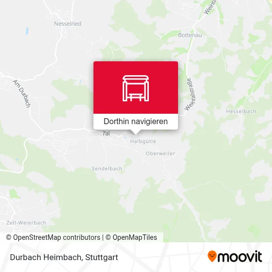 Durbach Heimbach Karte