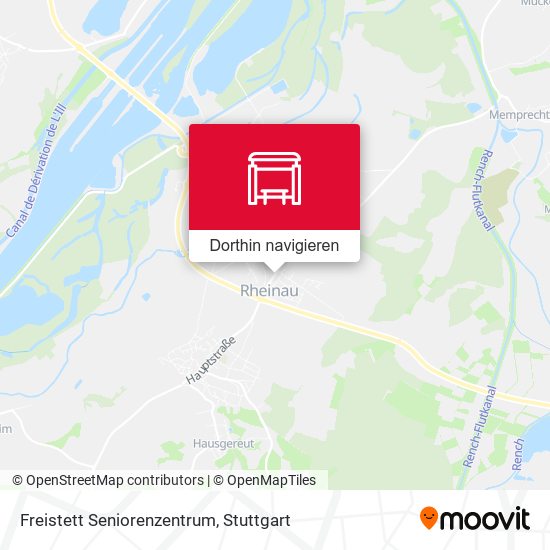 Freistett Seniorenzentrum Karte