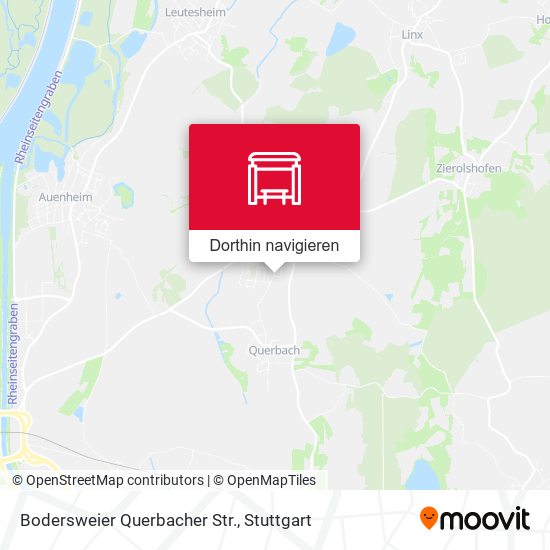 Bodersweier Querbacher Str. Karte